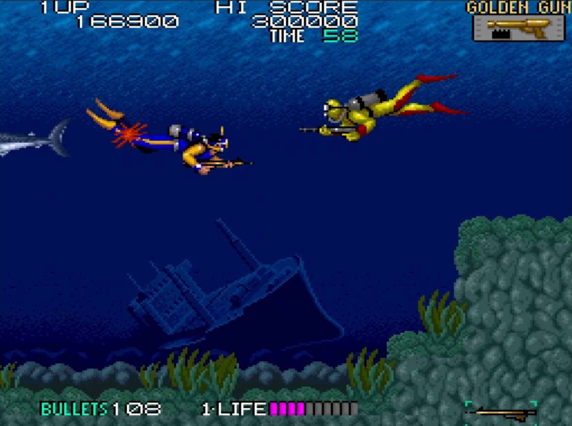 Secret Agent - геймплей игры Arcade